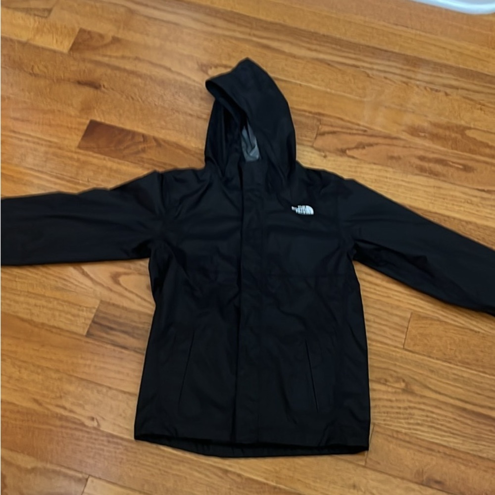 NWOT - The North Face youth large rain jacket.